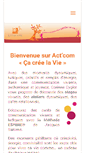 Mobile Screenshot of ca-cree-la-vie.fr